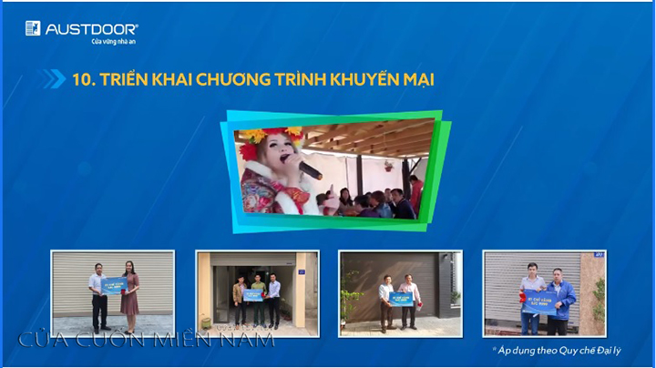 Chính sách hộ trợ đại lý Austdoor 10