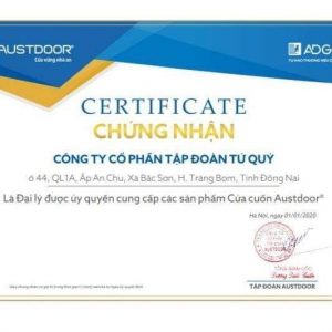 Bình lưu điện cửa cuốn Austdoor Tỉnh Dồng Nai