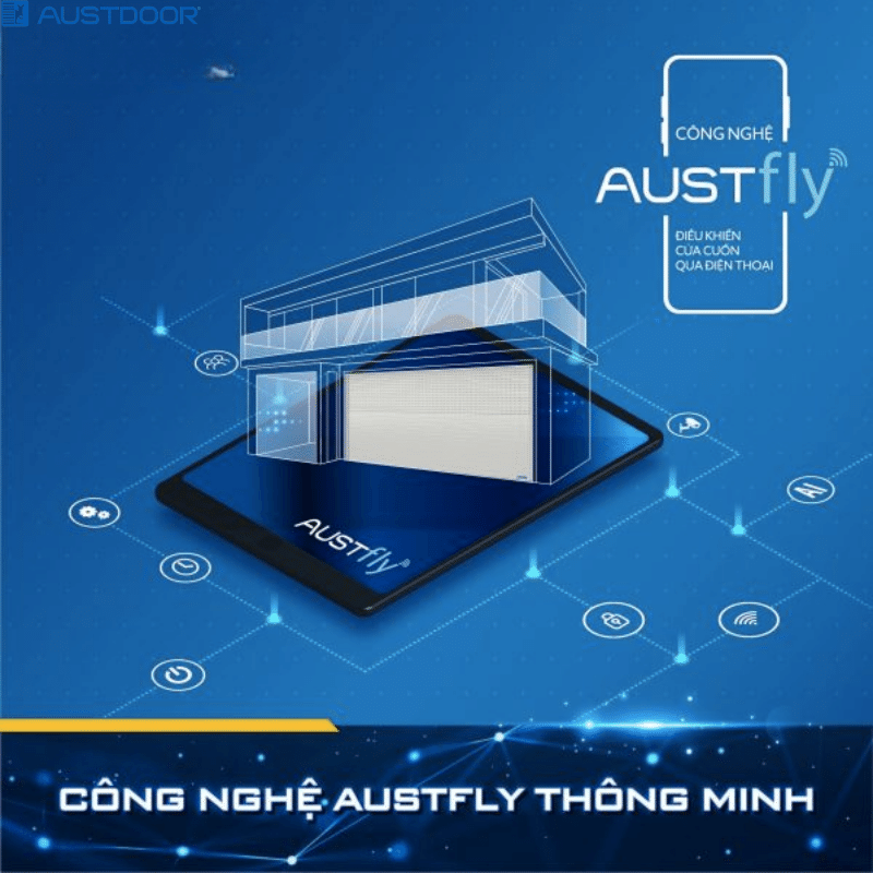 Cửa cuốn Austdoor tại Thuận An Bình Dương