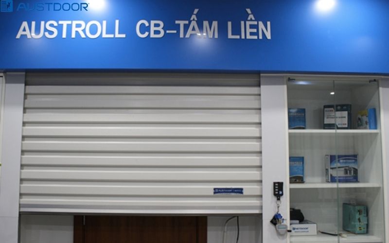 Cửa cuốn Austdoor tấm liền