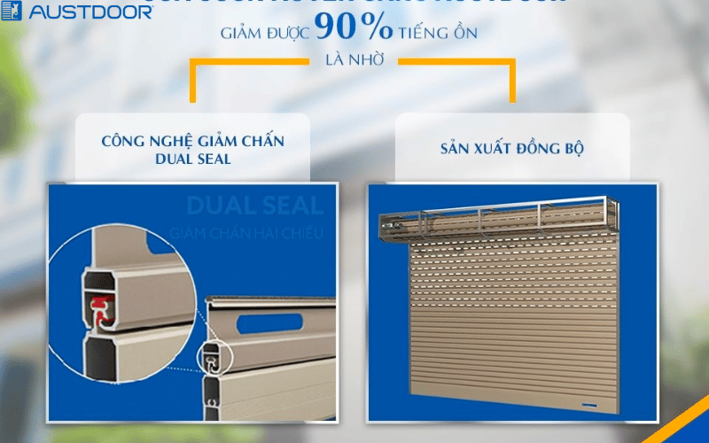 Cửa cuốn Austdoor Huyện Đức Huệ Long An