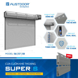Cửa cuốn mới ra mắt 2024