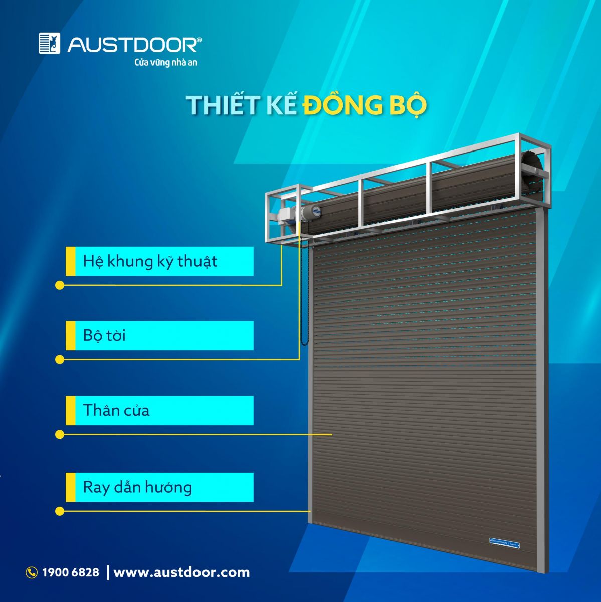 Báo giá cửa cuốn Austdoor Quận 10 TPHCM – Giải pháp tối ưu cho không gian của bạn