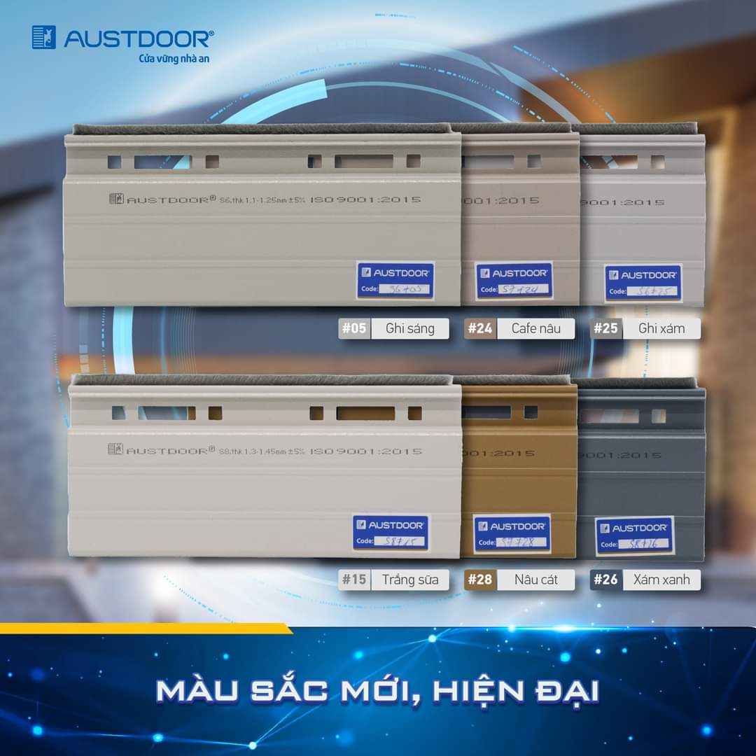 Báo giá cửa cuốn Austdoor Quận Tân Phú TPHCM