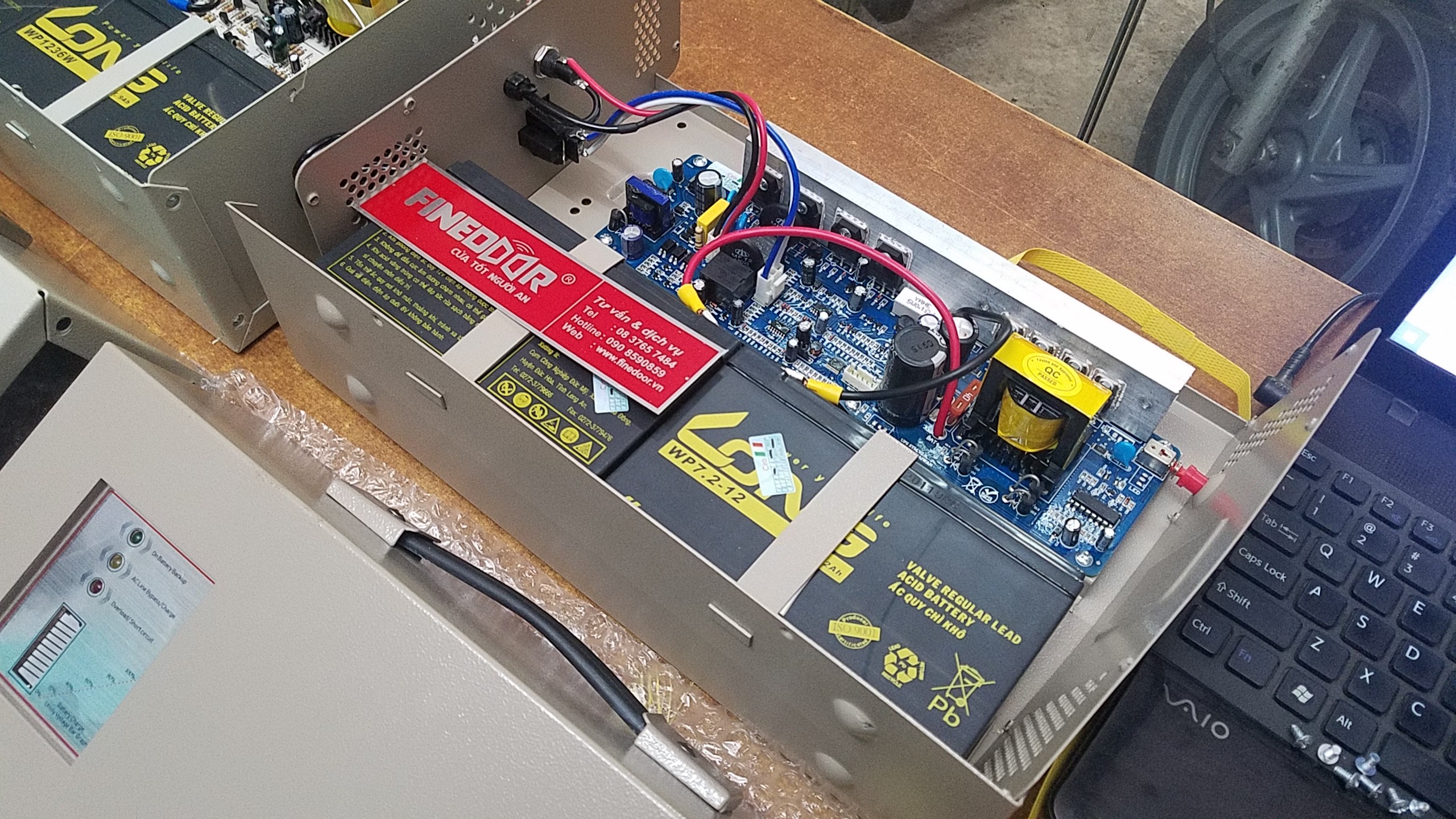 Phụ kiện cửa cuốn Bình lưu điện, Motor, Remote, Điều khiển qua điện thoại Quận 6