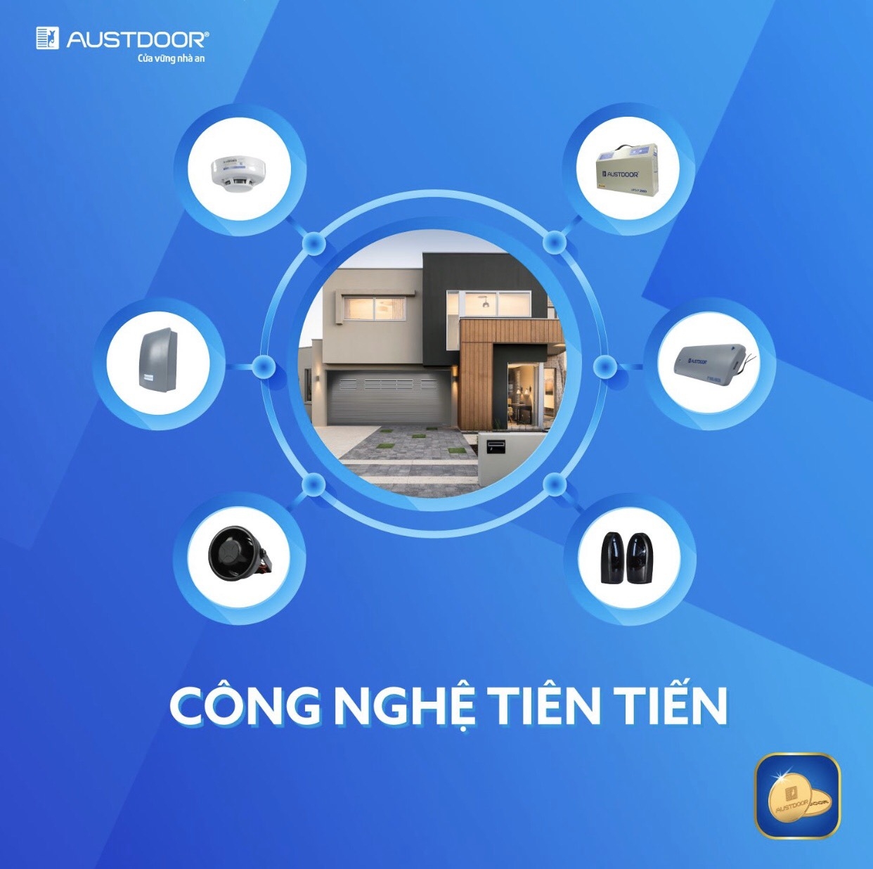 Phụ kiện cửa cuốn Bình lưu điện, Motor, Remote, điều khiển qua điện thoại Tân Phú TPHCM 