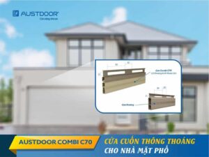 Cửa cuốn Austdoor cho biệt thự