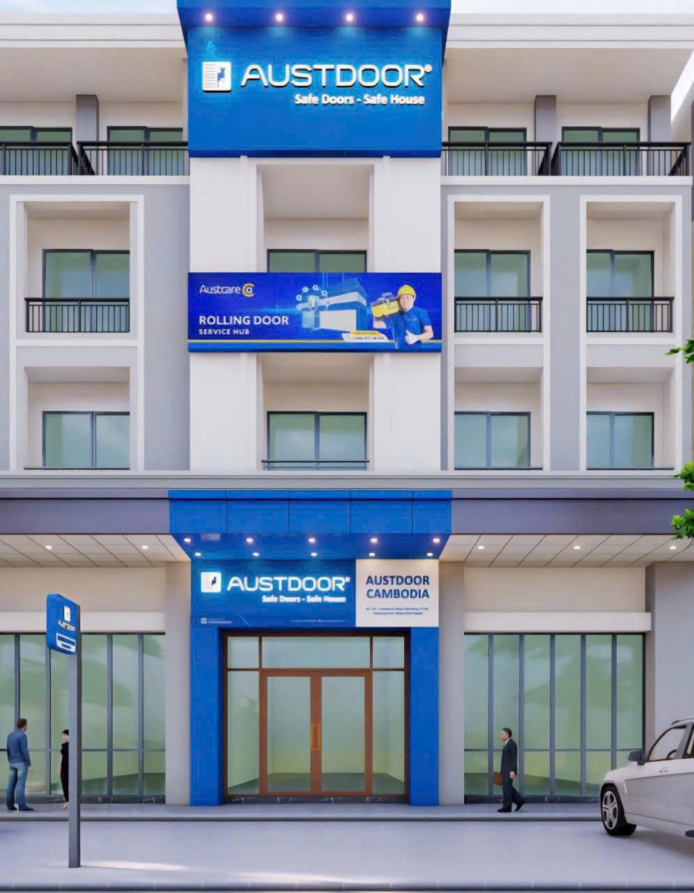 Khởi công nhà máy cửa cuốn tại Capuchia