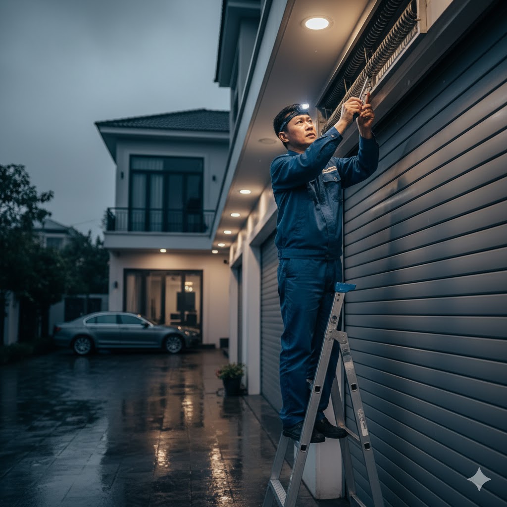 Các lỗi thường gặp ở cửa cuốn và cách khác phục